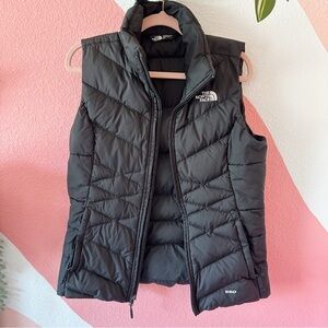 The North Face Black Puffer Vest S
